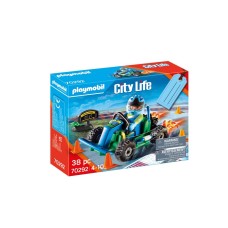 PLAYMOBIL Gift Set "Οδηγός με Go-Kart"