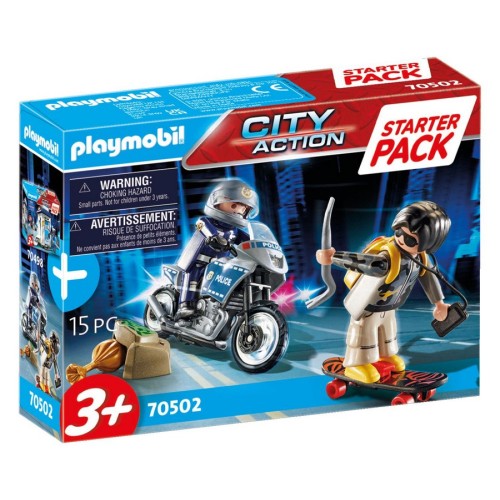 PLAYMOBIL Starter Pack Αστυνομική καταδίωξη PLAYMOBIL Starter Pack Αστυνομική καταδίωξη